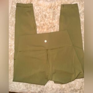 Lululemon Align Leggings Olive Green
